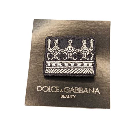 Dolce & Gabbana crown brooch